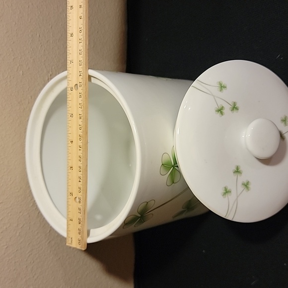 Marcus Notley Ireland Set Of Three Shamrocks Canisters - Picture 3 of 10